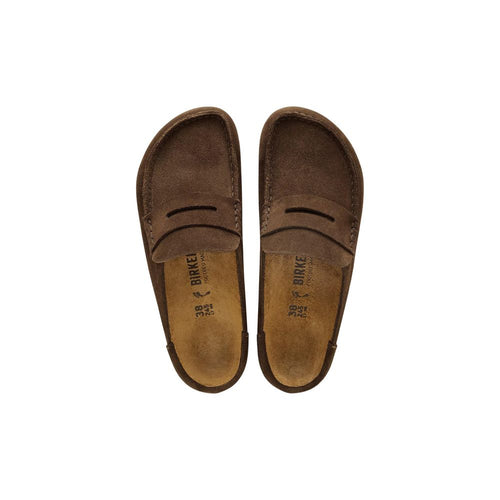 Birkenstock Brown Suede Leather Moccassin