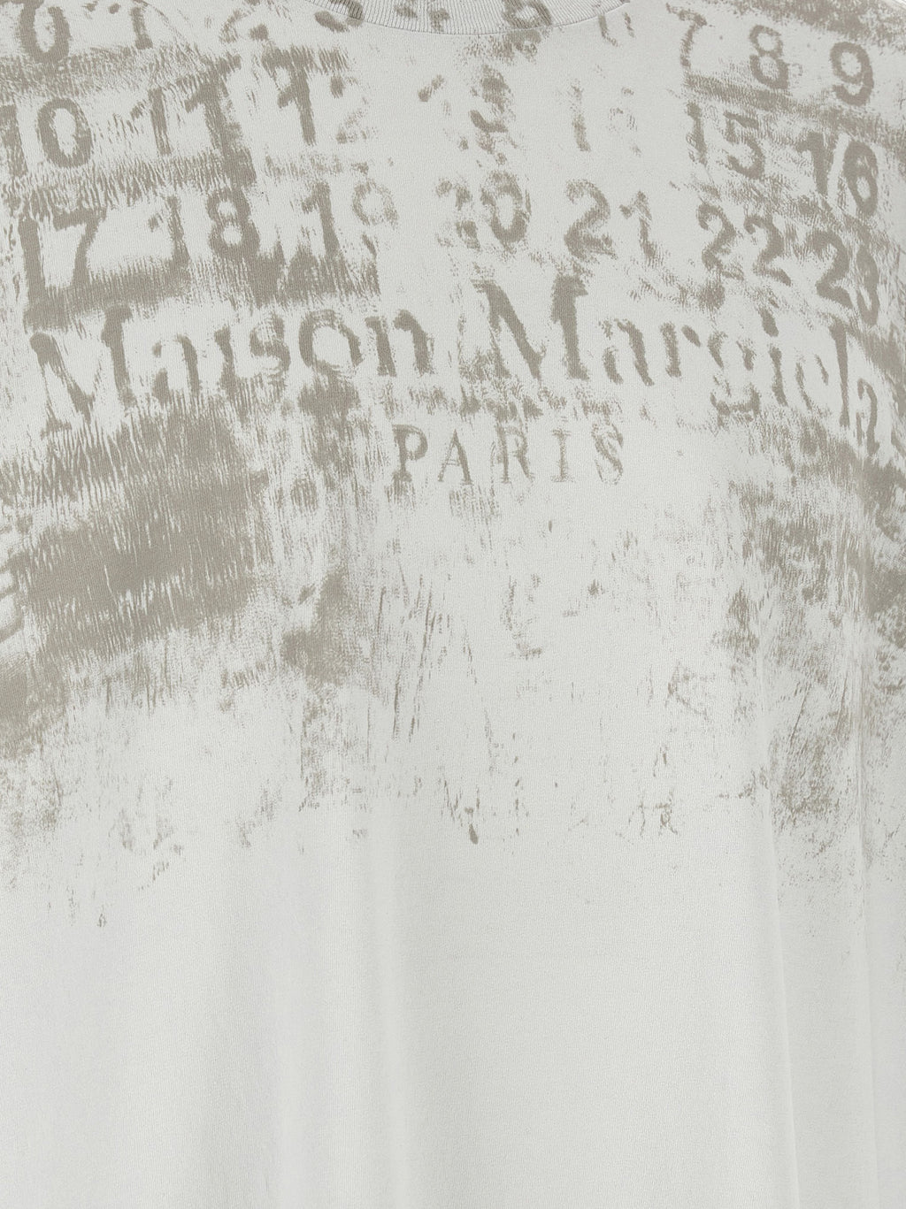 Maison Margiela Gray Cotton T-Shirt