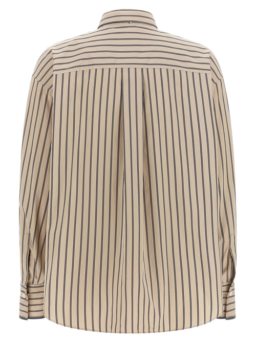 Brunello Cucinelli Beige Baumwollbluse