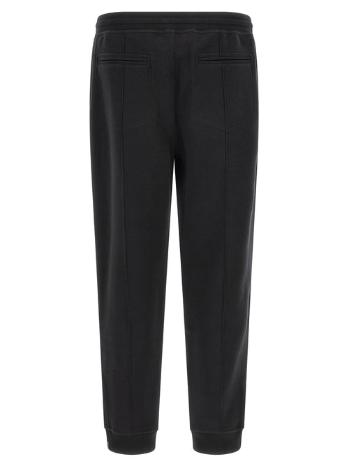 Brunello Cucinelli Schwarze Baumwoll-Jogginghose (Trainingshose)
