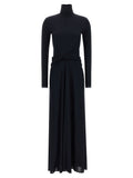 Fabiana Filippi Blue Viscose Long Dress