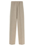 Fabiana Filippi Beige Polyester Casual Pants