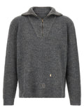 Maison Margiela Gray Linen Cardigan