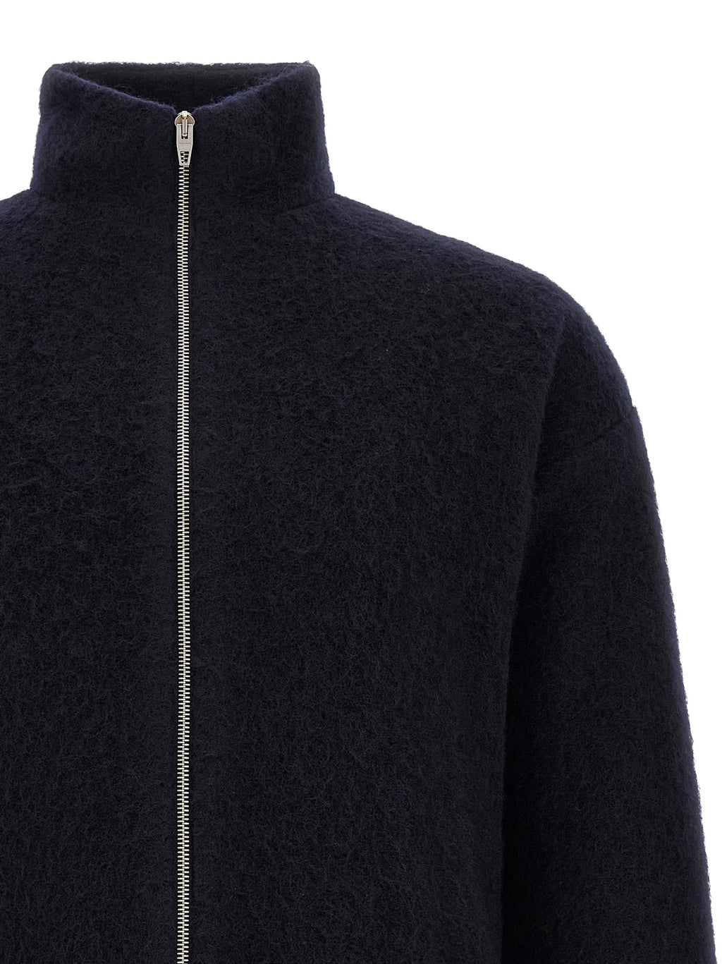 Jil Sander Blue Wool Sweatshirt