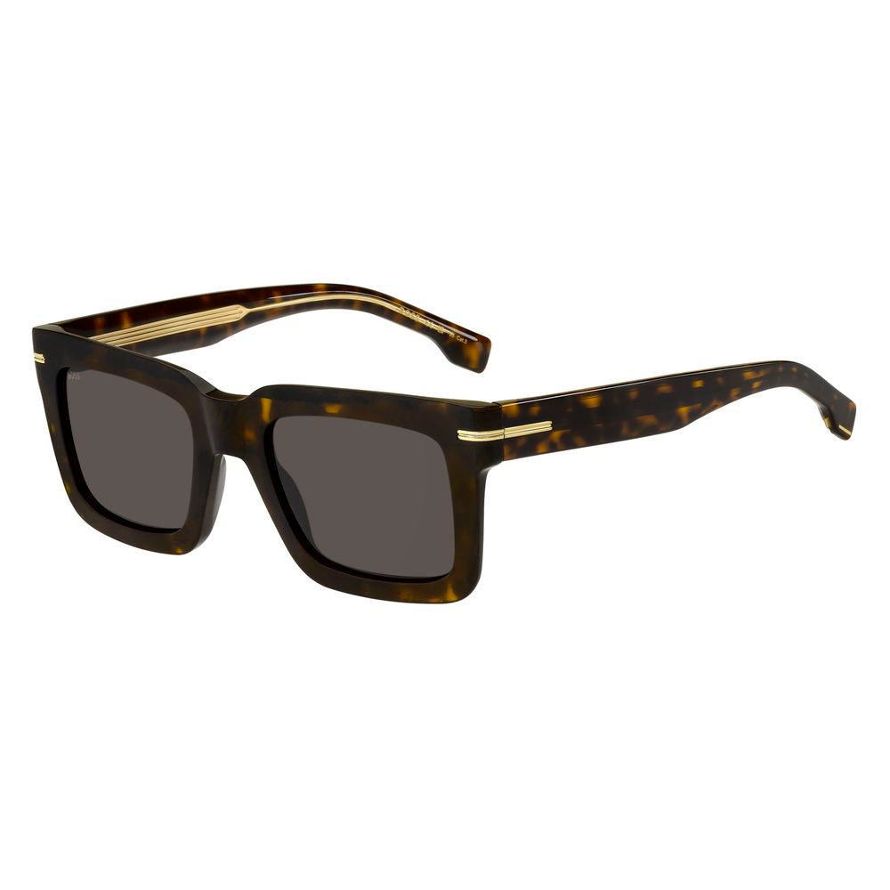 Hugo Boss Brown Acetate Sunglasses