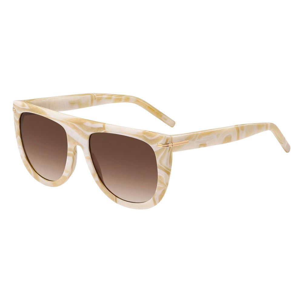 Hugo Boss Beige Acetate Sunglasses
