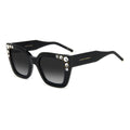 Carolina Herrera Black Acetate Sunglasses