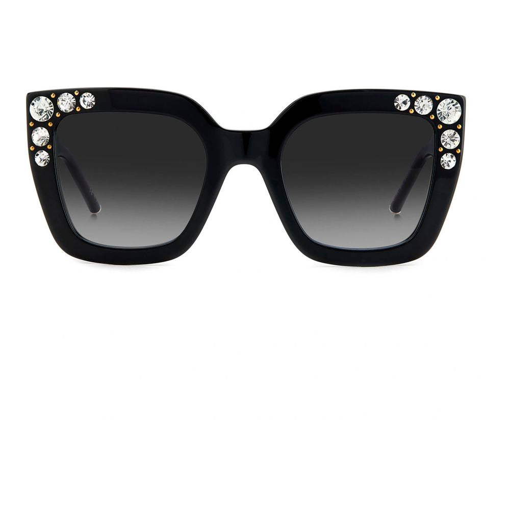 Carolina Herrera Black Acetate Sunglasses