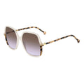 Carolina Herrera Beige Acetate Sunglasses