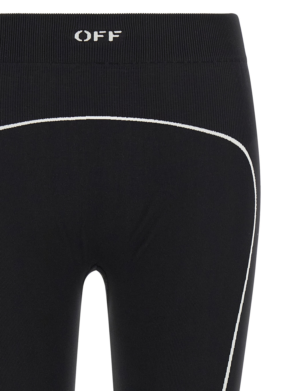 Off-White Black Polyamide Leggings