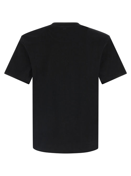 Ami Paris Bicolor Cotton T-Shirt