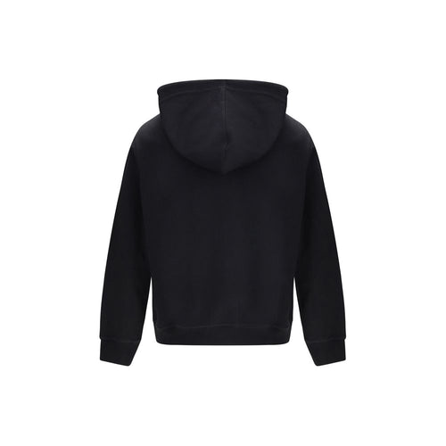 Brunello Cucinelli Sweatshirt aus schwarzer Baumwolle