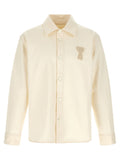 Ami Paris Beige Cotton Blouse
