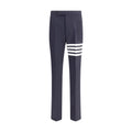 Thom Browne Blue Wool Oves Aries Pants