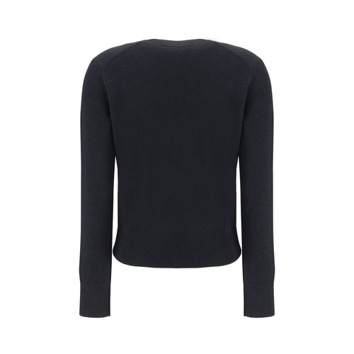 Ami Paris Black Wool Oves Aries Sweatshirt