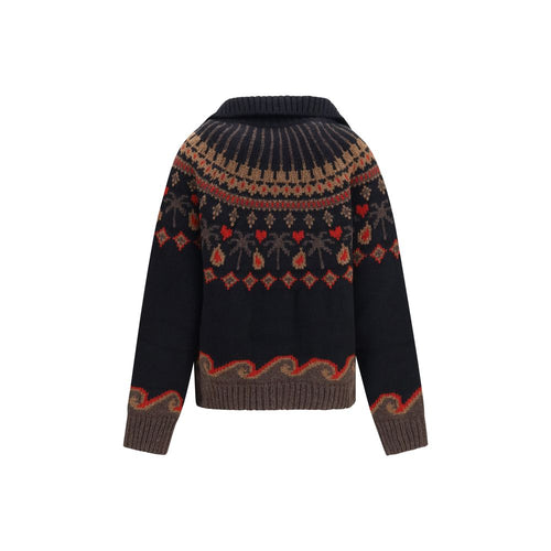 Alanui Multicolor Wool Oves Aries Cardigan
