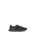 Dolce & Gabbana Schwarze Athletische Sneakers aus Kalbsleder