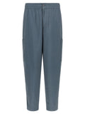 Kenzo Gray Wool Cargo Pants