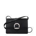 Jimmy Choo Zwart Leren Crossbody Tas