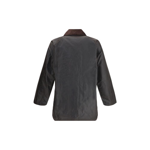 Barbour Baumwollmantel, schwarz