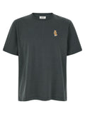 Maison Kitsuné Blue Organic Cotton T-Shirt