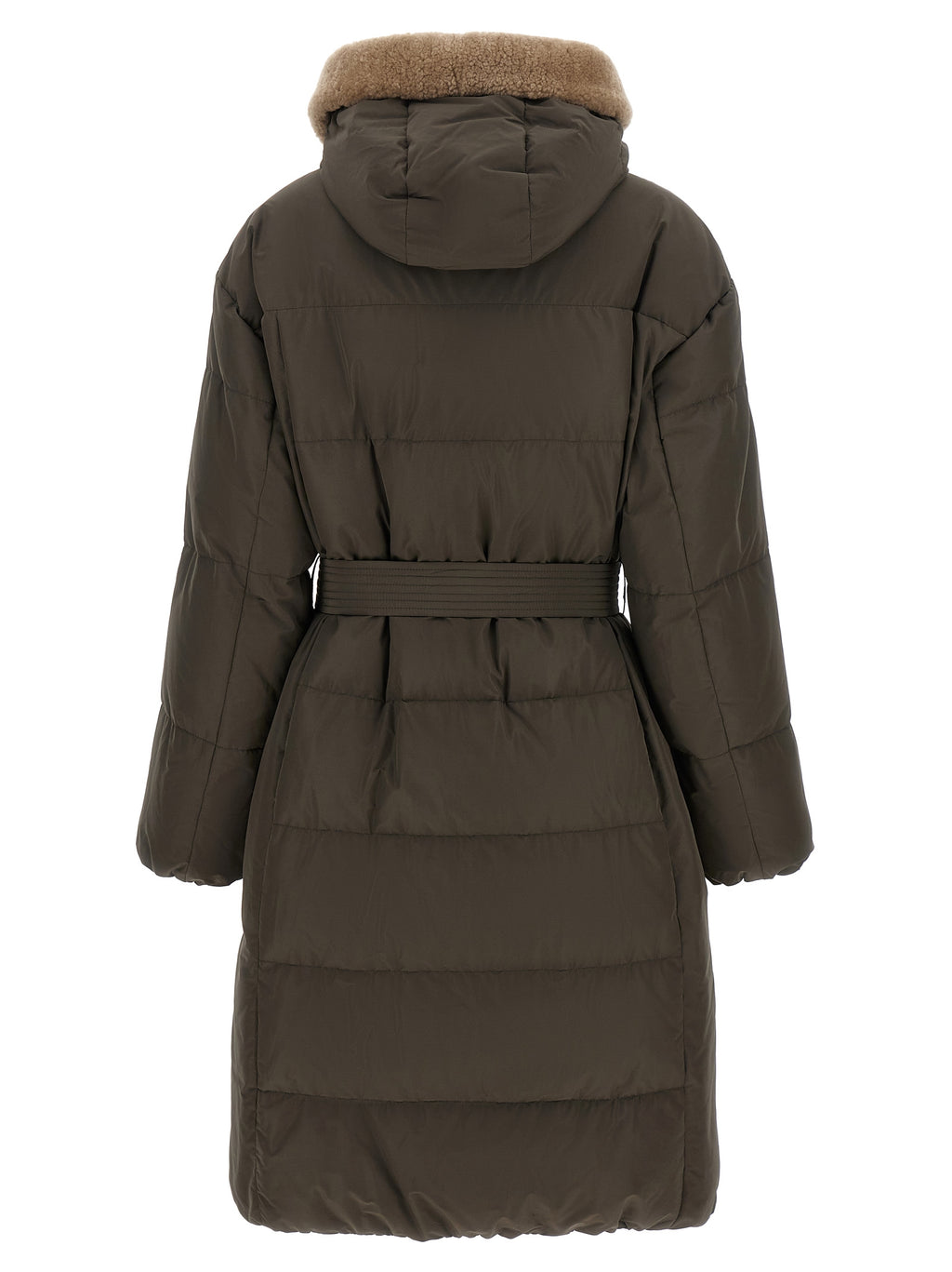 Brunello Cucinelli Bicolor Cotton Coat