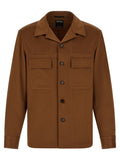 ZEGNA Brown Cashmere Blouse