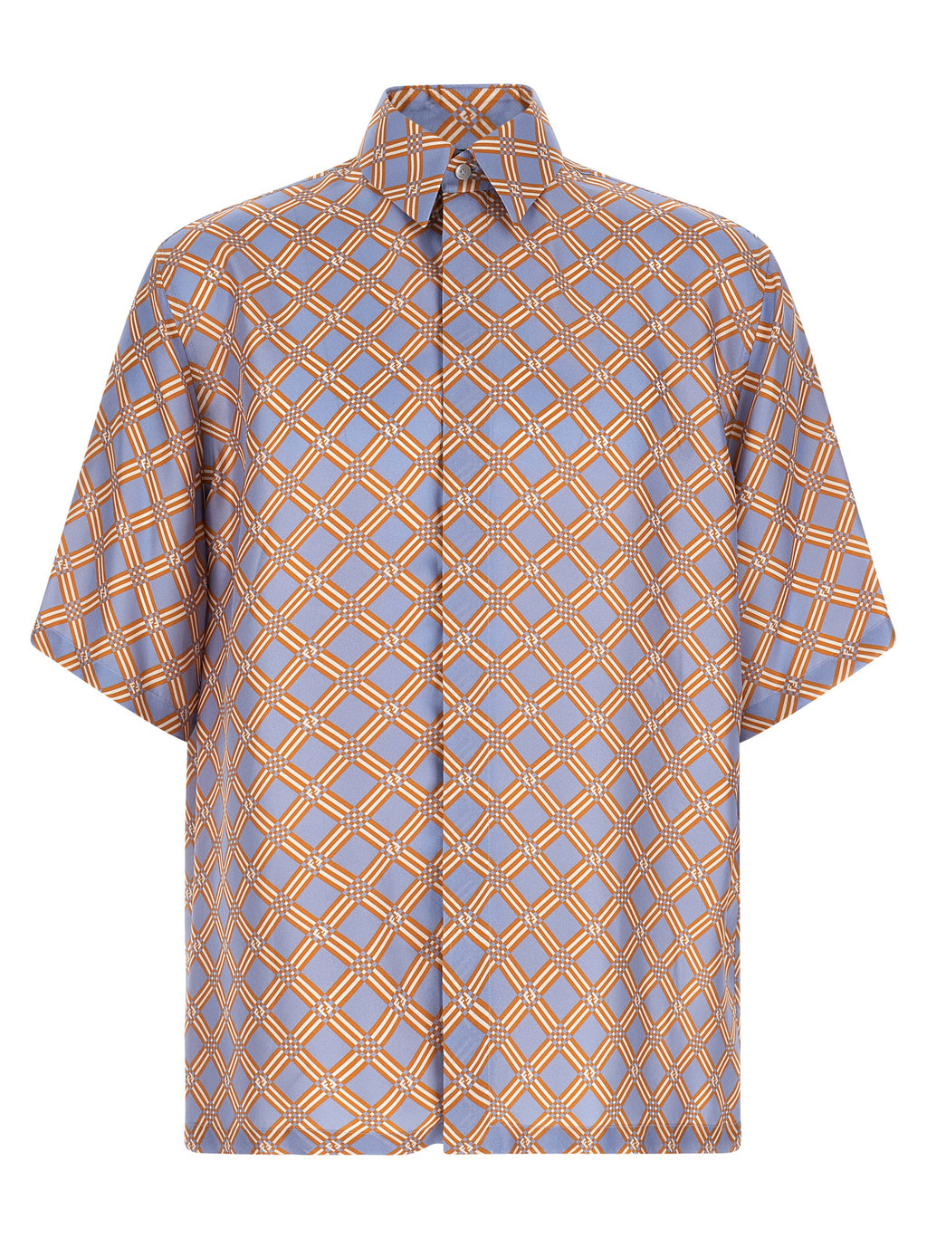 Fendi Multicolor Silk Blouse