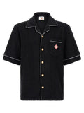 Casablanca Black Cotton Pattern Shirt