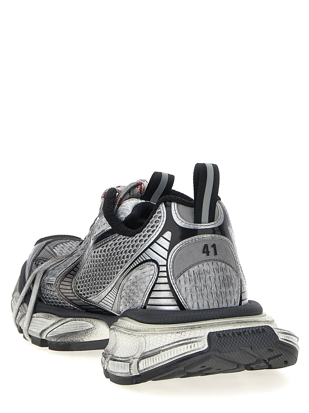 Balenciaga Gray Polyethylene Athletic Sneakers