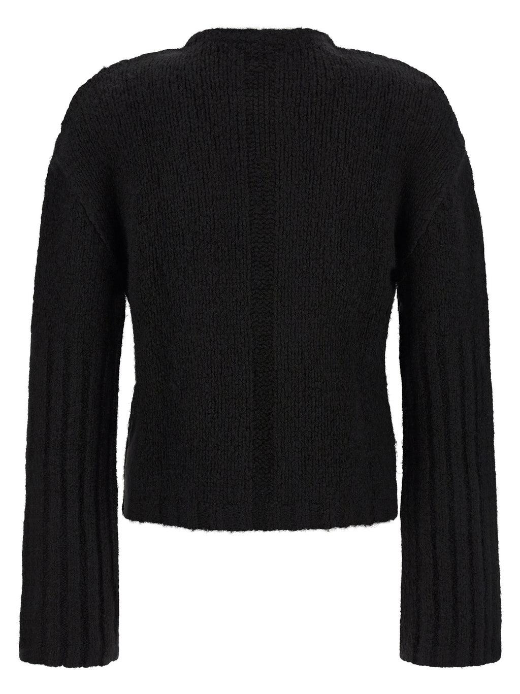 Rick Owens Black Cashmere Cardigan