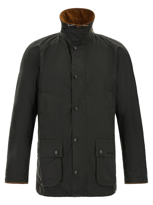 Barbour Bicolor Baumwoll-Shell-Jacke