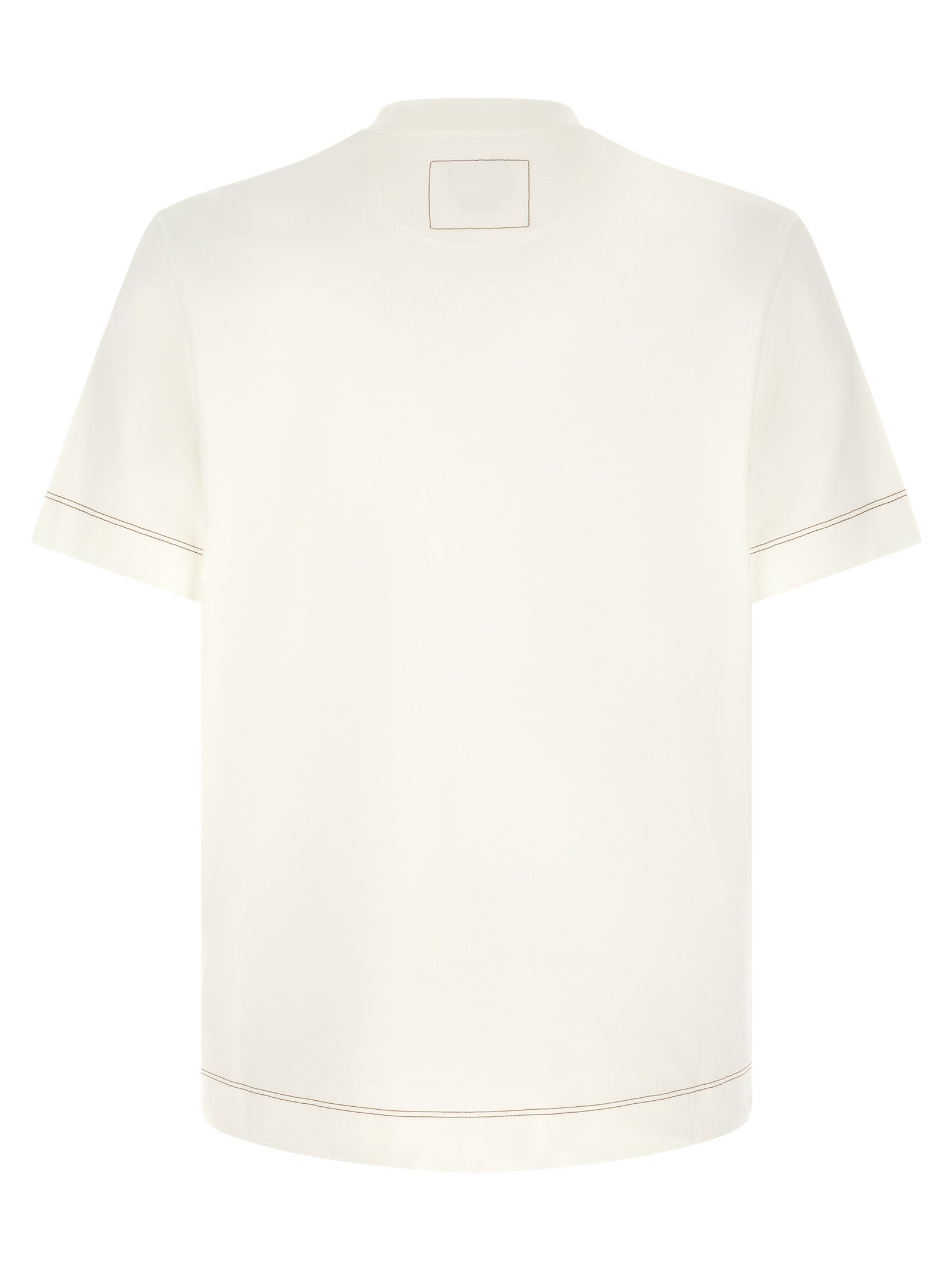 Fendi Wit Katoenen T-Shirt