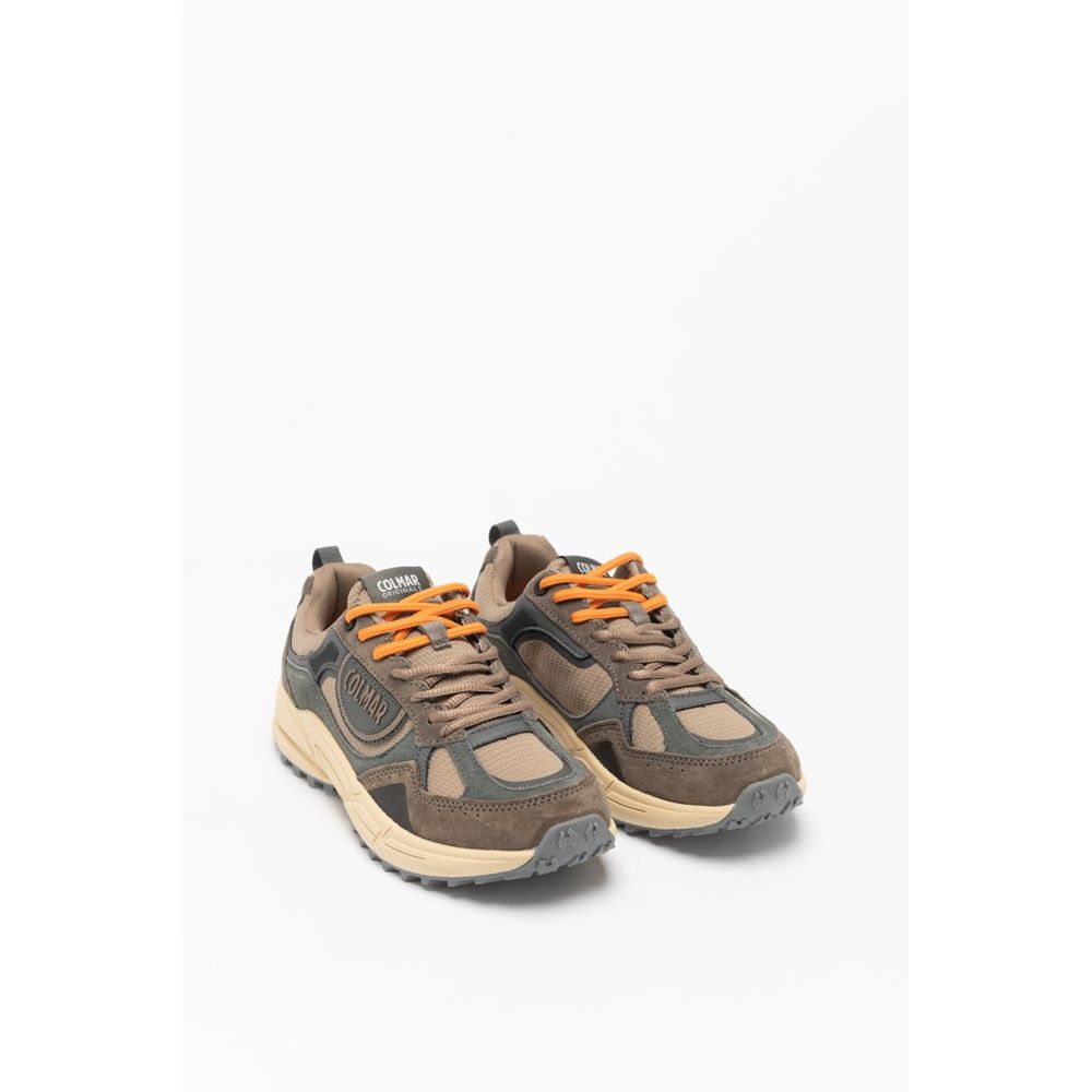 Colmar braune sportliche Turnschuhe aus Polyester