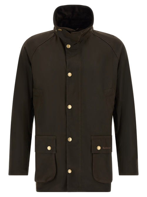 Barbour Jacke aus brauner Baumwolle