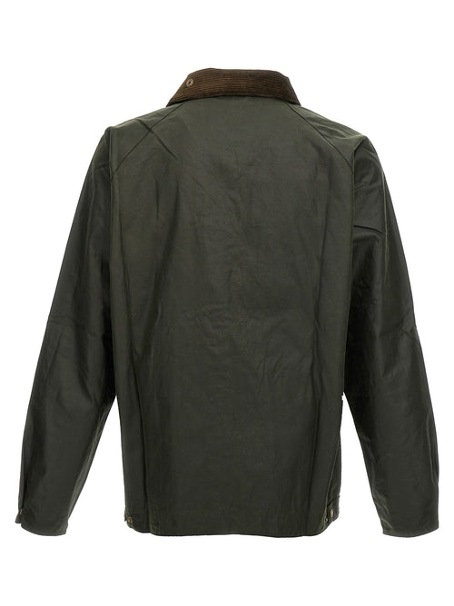 Barbour Bicolor Baumwolljacke in voller Länge