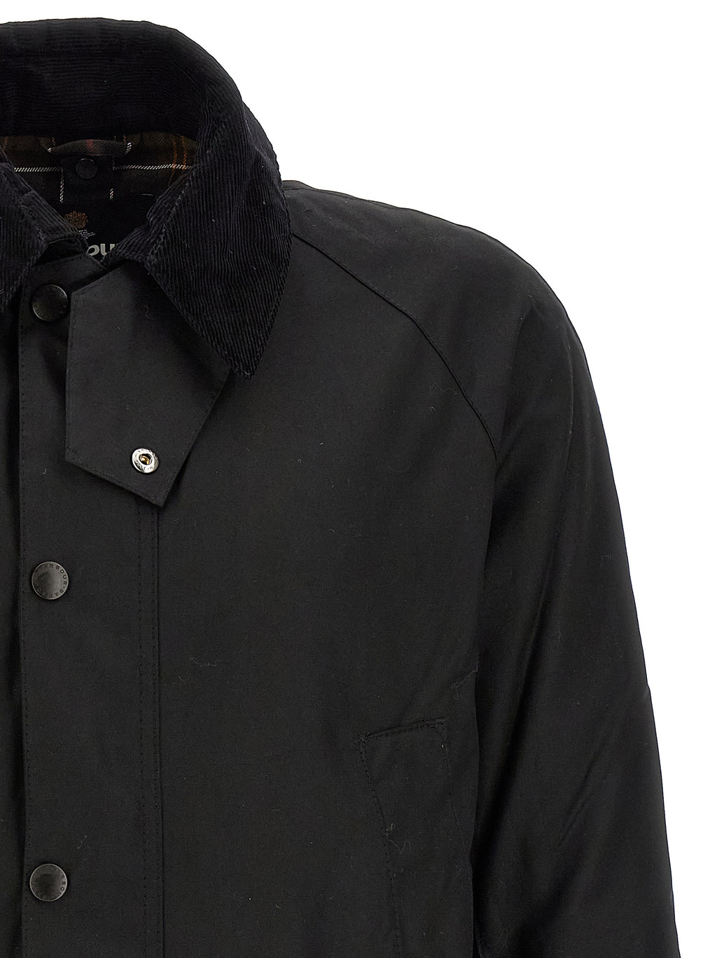 Barbour Black Cotton Jacket