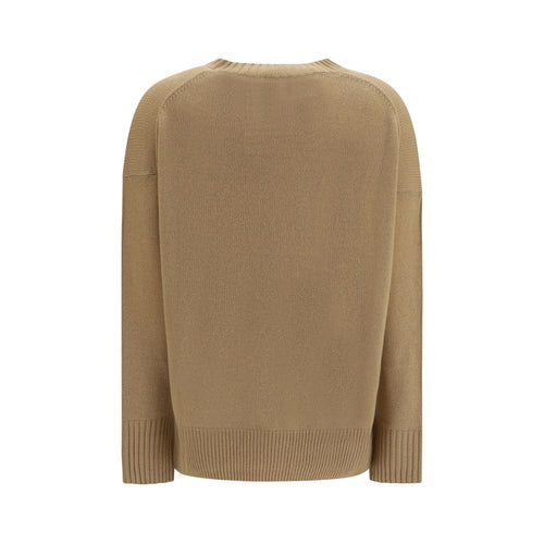 Allude Beige Cashmere Sweatshirt