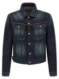 Tom Ford Blue Cotton Denim Jacket
