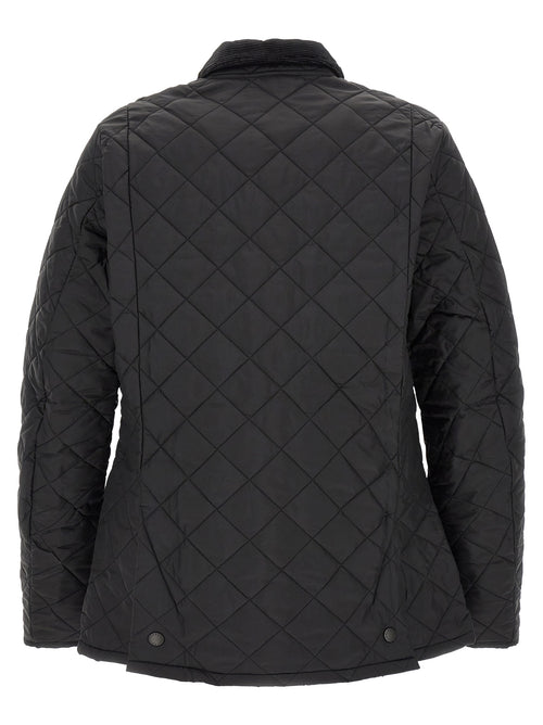 Barbour Jacke aus schwarzem Polyamid