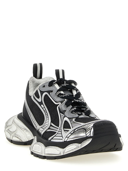 Balenciaga Schwarze Polyethylen-Athletic-Sneaker