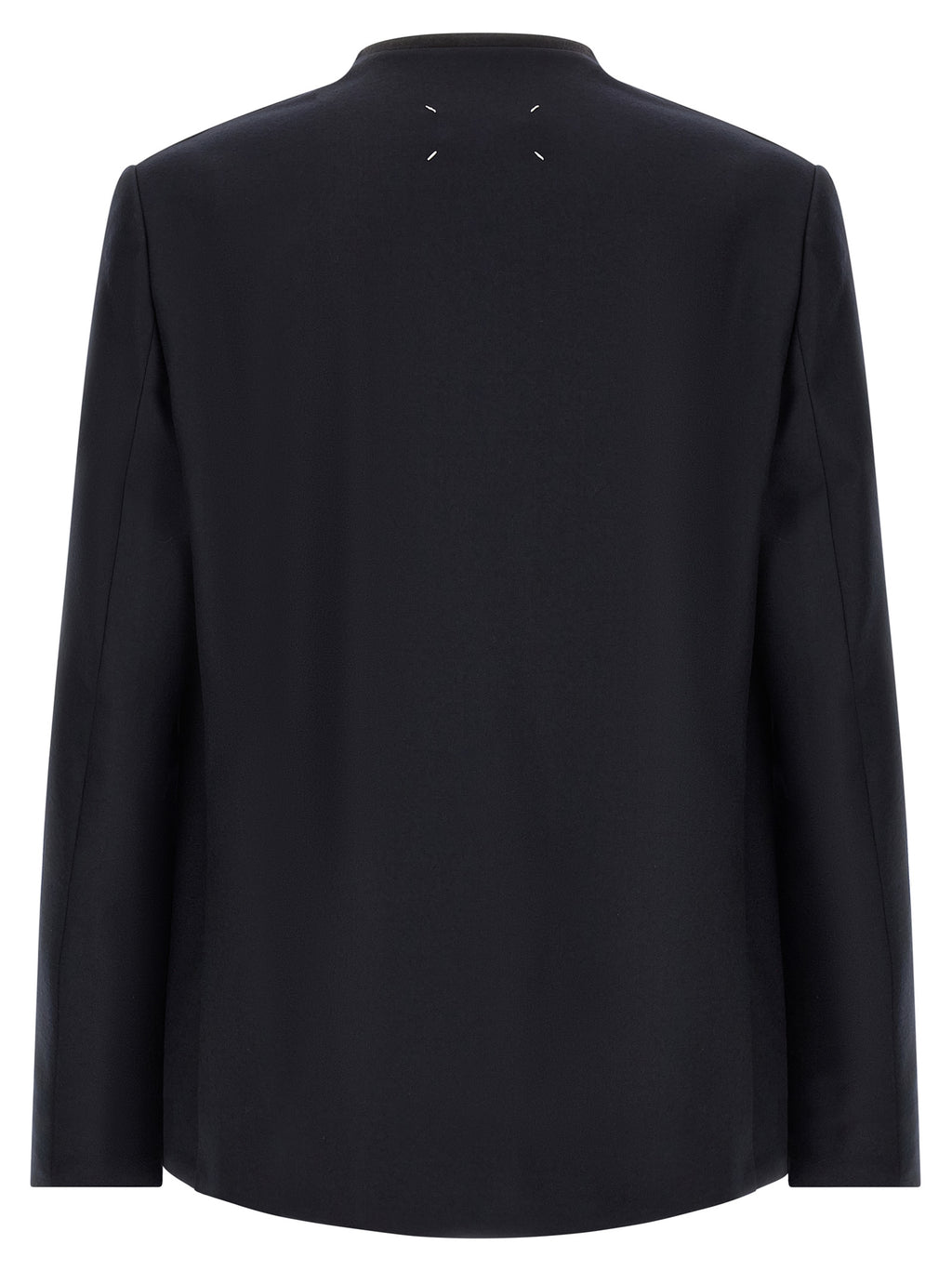 Maison Margiela Blue Virgin Wool Blazer