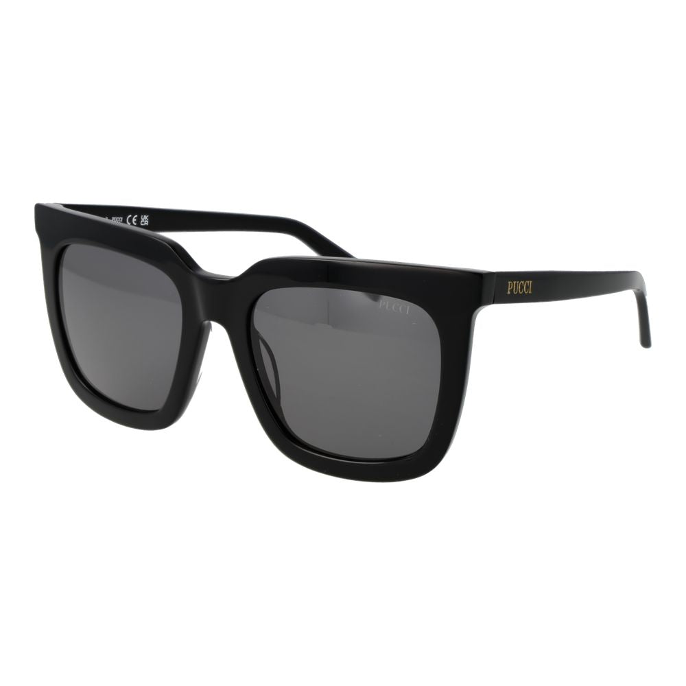 Emilio Pucci Schwarze Damen Sonnenbrille