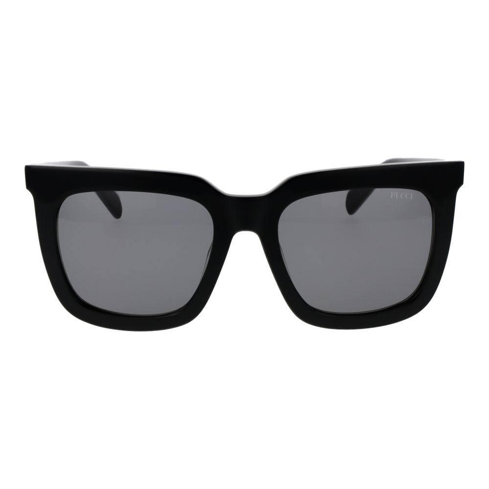 Emilio Pucci Schwarze Damen Sonnenbrille