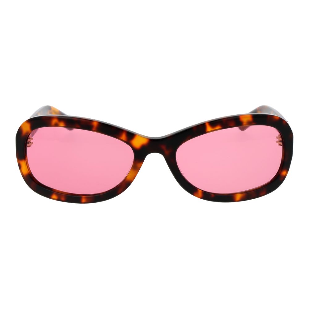 GCDS Braune Sonnenbrille aus Acetat