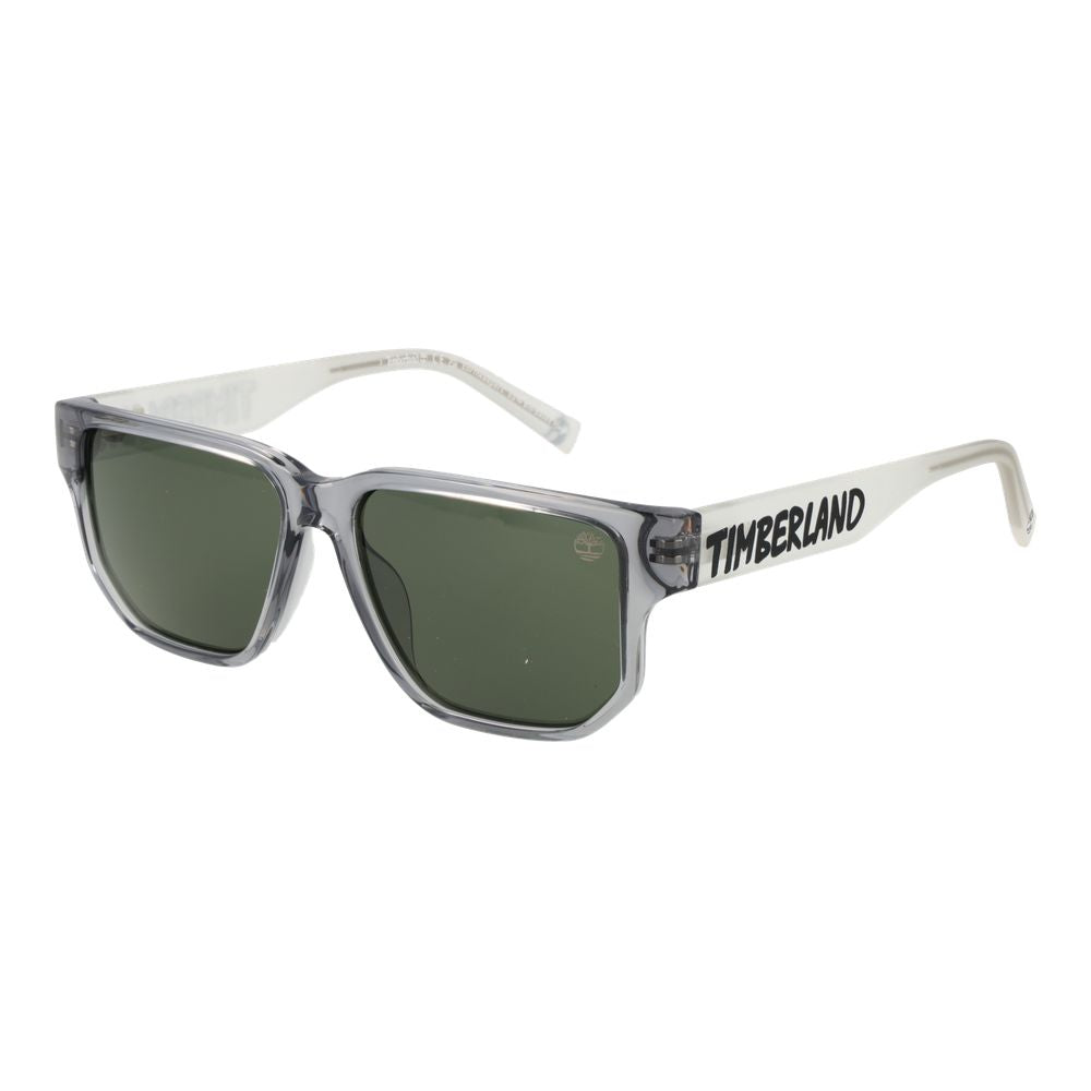 Timberland Sonnenbrille aus grauem Edelstahl