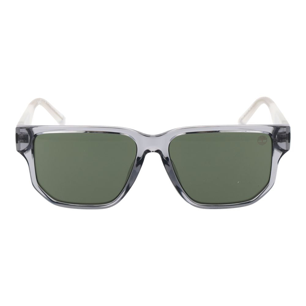 Timberland Sonnenbrille aus grauem Edelstahl