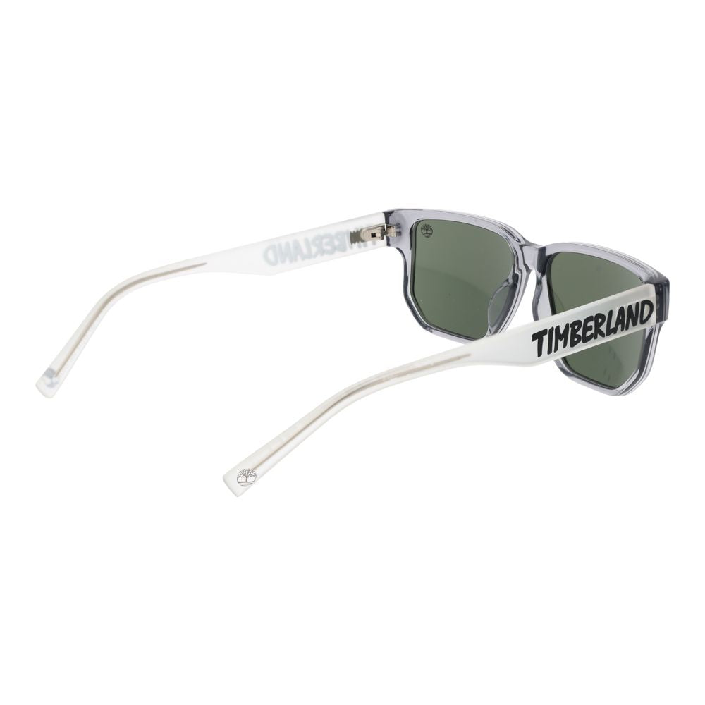 Timberland Sonnenbrille aus grauem Edelstahl