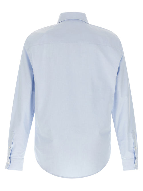 Ami Paris Blue Cotton Blouse
