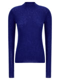 PINKO Blue Wool Cardigan